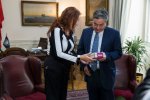 Visita Protocolar de la Defensora de la Niñez