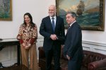 Reunión protocolar con Ministro Segpres y subsecretaria