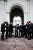 Reunión en La Moneda