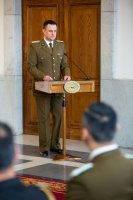 Ceremonia de ascenso de la Guardia de Carabineros del Congreso Nacional