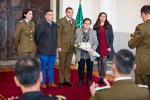 Ceremonia de ascenso de la Guardia de Carabineros del Congreso Nacional