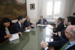 Reunión Presidente del Senado con la Comisión de Venecia